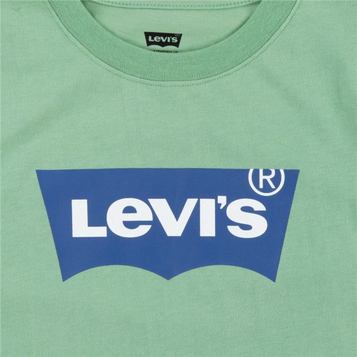 Camiseta de Manga Corta Infantil Levi's Batwing Meadow Verde 1