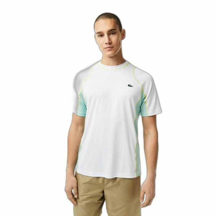 Camiseta Lacoste Sport Run-Resistant Blanco 2