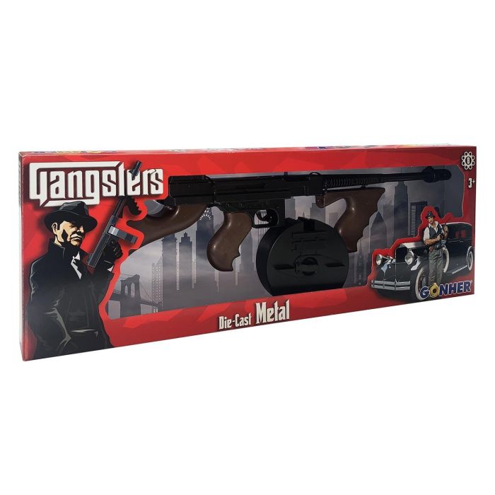 Metralleta Militar Gonher Gangster 26 x 5,5 x 76 cm 3 Metralleta Militar Gonher Gangster 26 x 5,5 x 76 cm 3