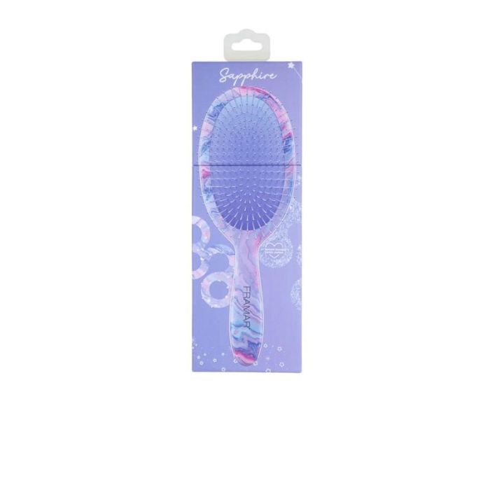 Framar Detangle Brush Moonstone Sapphire Framar