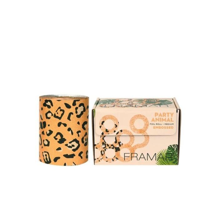 Framar Embossed Roll Medium Party Animal 12,7 cm X 97,5 cm Framar