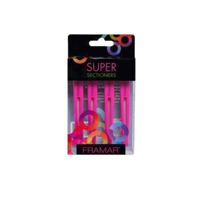 Framar Super Sectioners Pink Framar