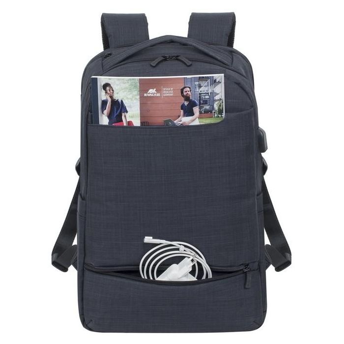 Riva NB Rucksack Biscayne 17,3" schwarz 8365 3