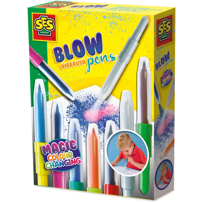 Ses Creative Pensamiento Blow Airbrush - Cambio de color mágico 0 Ses Creative Pensamiento Blow Airbrush - Cambio de color mágico 0