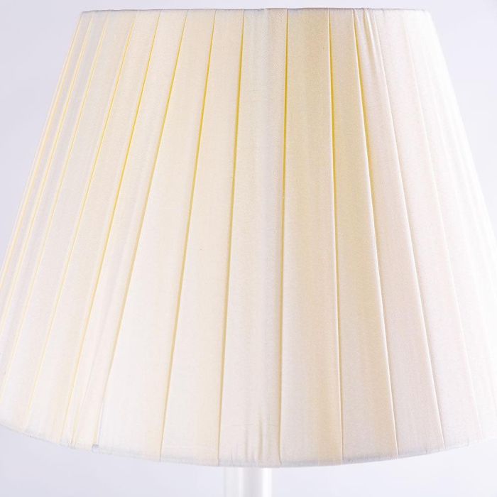 Lámpara de Suelo Recta Toby SKD-F009-W Estilo Nórdico, Compatible Bombilla LED E27, para Salón, Dormitorio, Comedor 5