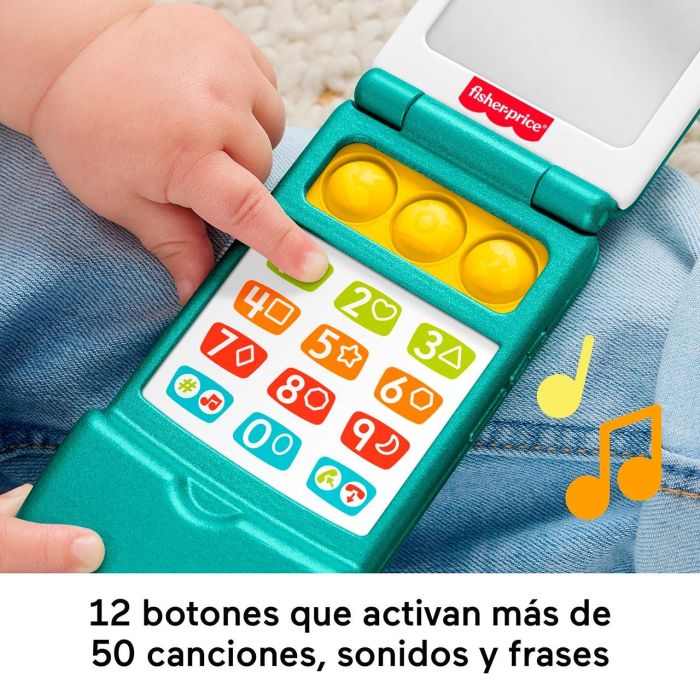 Fisher-Price JMV86 Móvil Multilenguaje Ríe Y Aprende para bebés +6 meses en inglés, francés, alemán, español 4 Fisher-Price JMV86 Móvil Multilenguaje Ríe Y Aprende para bebés +6 meses en inglés, francés, alemán, español 4