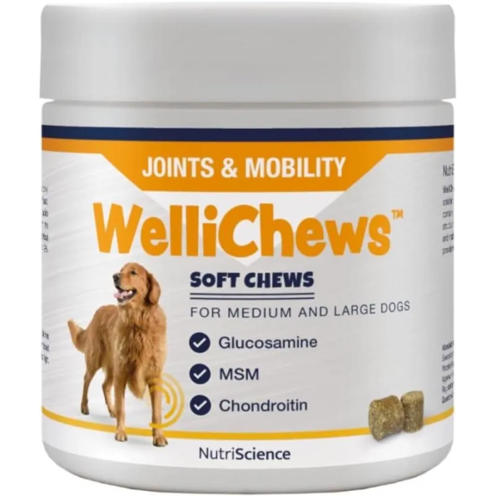 Wellichews Articulaciones Perro Pequeño 120U 120 gr