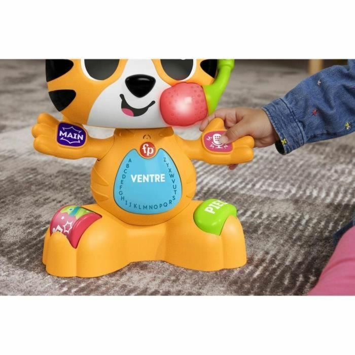 Fisher-Price-Link Squad Tiger Body Parts-Juguete de actividad musical HYL00 1