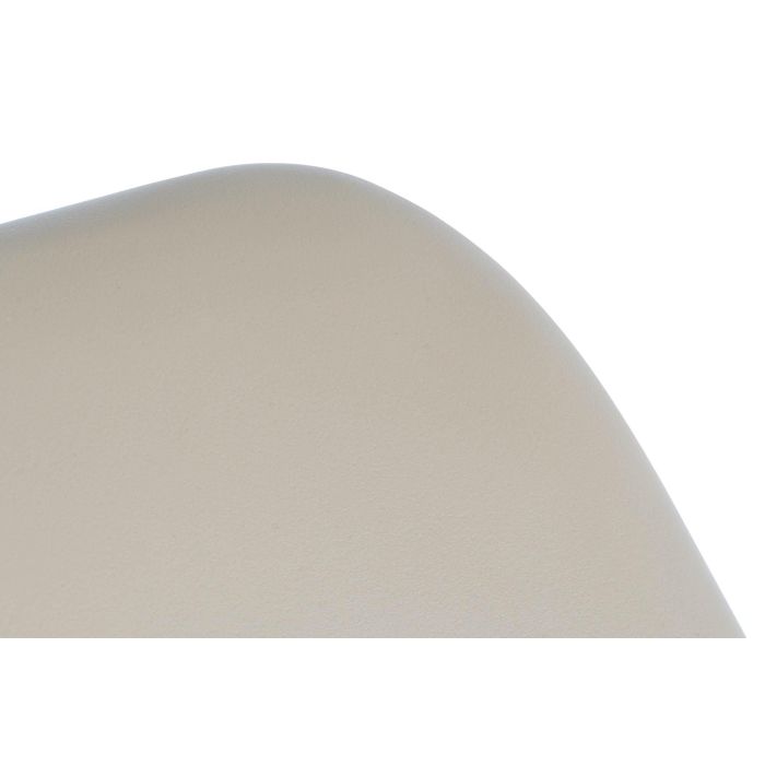 DKD Home Decor Taburete Scandi Beige Haya y PU Altura Asiento 75 cm, 109x48.5x55 cm 3