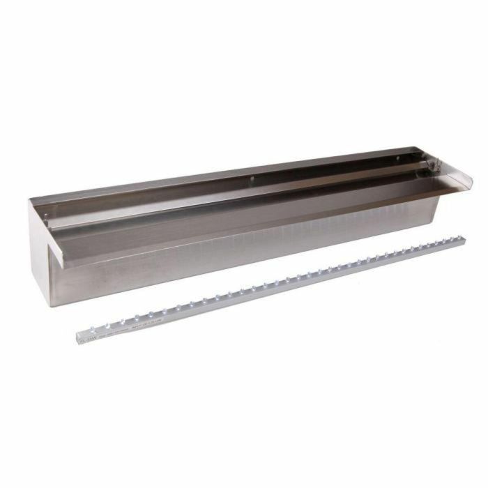 Ubbink Kit Cascada Niagara 60 LED Cuchilla Agua Acero Inoxidable 60 cm Bomba 3900L/h Depósito 65L Altura Máx. 50cm Ubbink Kit Cascada Niagara 60 LED Cuchilla Agua Acero Inoxidable 60 cm Bomba 3900L/h Depósito 65L Altura Máx. 50cm