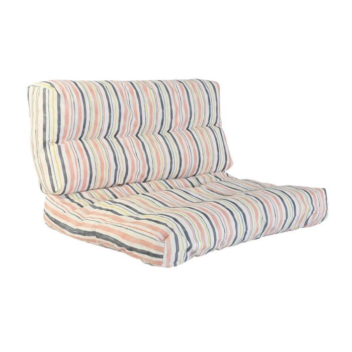 Cojín DKD Home Decor De suelo Multicolor Aluminio Rayas 120 x 80 x 16 cm 0 Cojín DKD Home Decor De suelo Multicolor Aluminio Rayas 120 x 80 x 16 cm 0