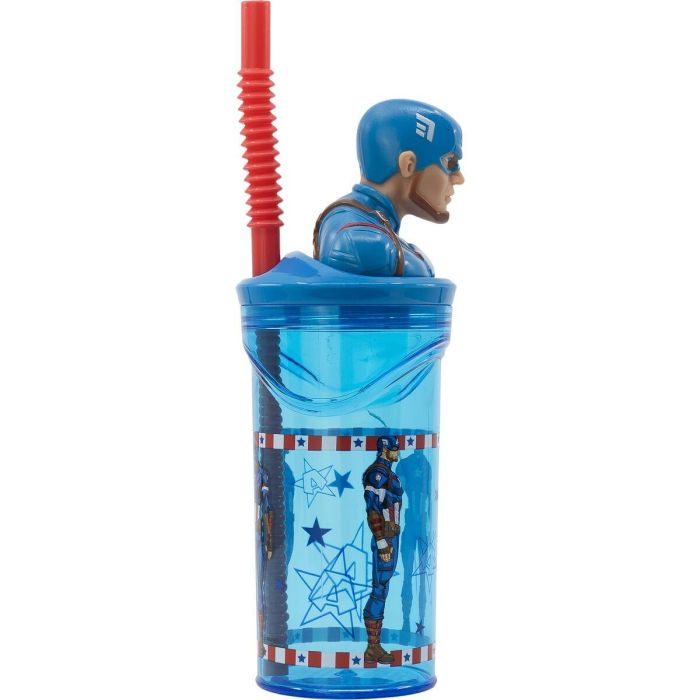Vaso Figura 3D 360 mL Capitán América CZ11331 3 Vaso Figura 3D 360 mL Capitán América CZ11331 3