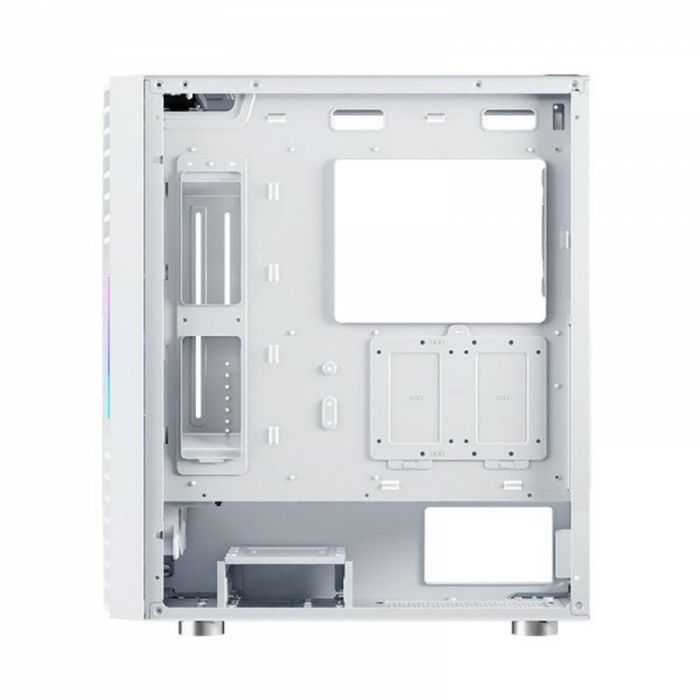 Nfortec Caja Gaming Cristal Templado Nervia White. Usb 3.0 A-Rgb. Blanco 5 Nfortec Caja Gaming Cristal Templado Nervia White. Usb 3.0 A-Rgb. Blanco 5