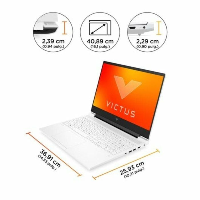 Laptop HP Victus Gaming 16-r0037ns 16,1" Intel Core i7-13620H 32 GB RAM 1 TB SSD Nvidia Geforce RTX 4070 2 Laptop HP Victus Gaming 16-r0037ns 16,1" Intel Core i7-13620H 32 GB RAM 1 TB SSD Nvidia Geforce RTX 4070 2
