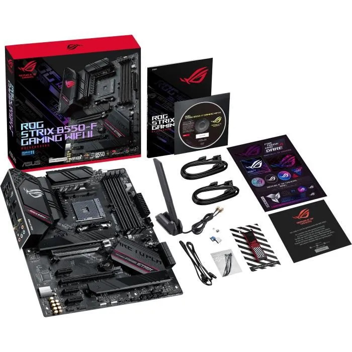 Asus ROG STRIX B550-F Gaming (WI-FI) II Tarjeta Madre (90MB19V0-M0EAY0) 2