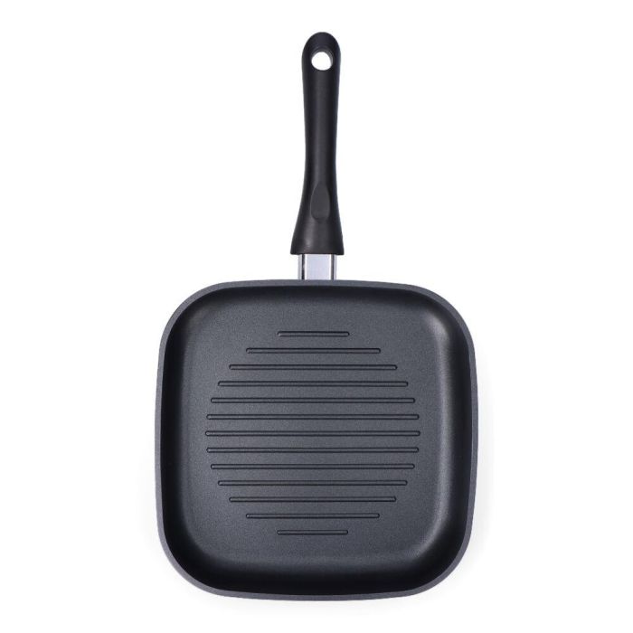 Gourmet Kitchen Sarten Asador Black Plus Aluminio Whitford Technology 24x4,6x24 cm 1