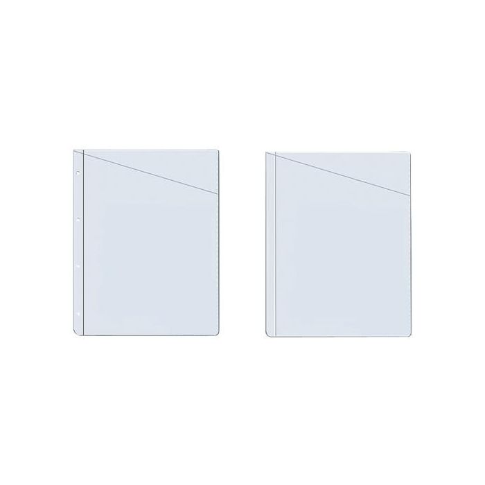 Funda Para Planos Grafoplas Pvc 100Μ A4 Corte Diagonal Sin Tal. Paquete De 100