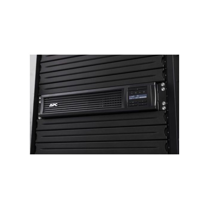 APC SMT1500RMI2UC Sistema de Alimentación Ininterrumpida (UPS) Línea Interactiva 1,5 kVA 1000 W 4 Salidas AC Montaje en Rack 2U Negro 9