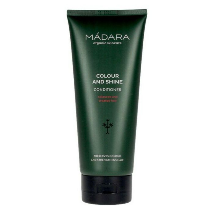 Mádara Organic Skincare Colour & Shine Acondicionador para Cabello Teñido | Realza Color, Brillo Excepcional y Protección Antiencrespamiento 200 ml