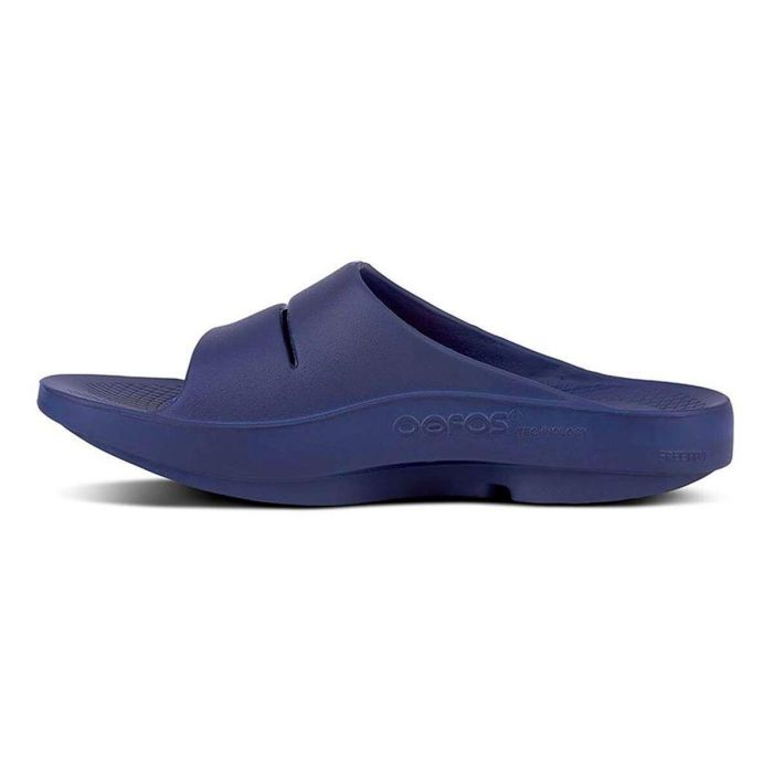 Chanclas de Piscina OOfos Recovery Ooahh Azul 3
