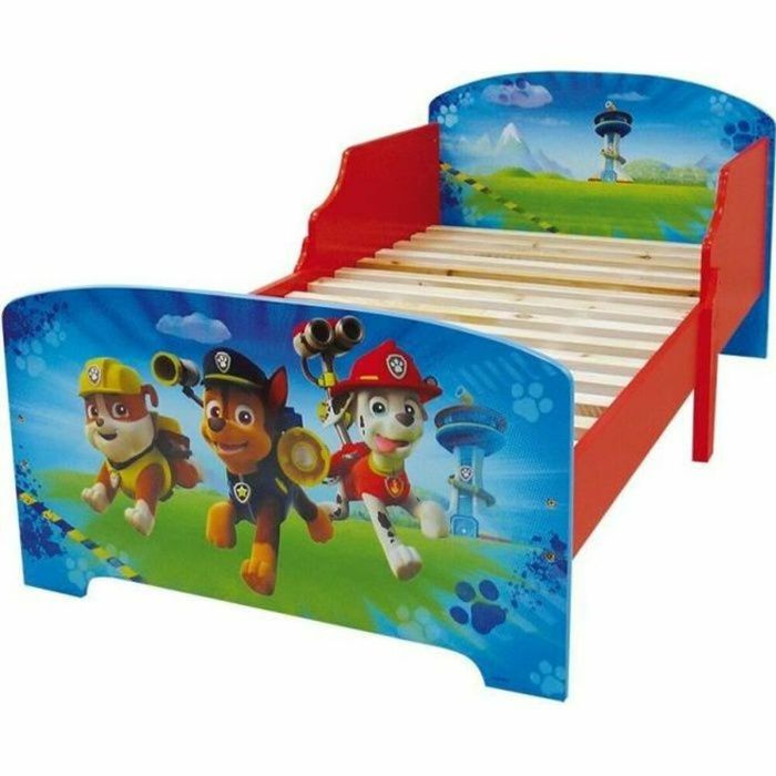 Fun House ** Cama patrulla Pat pm con listones para niño