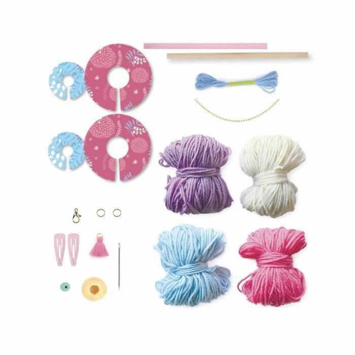Set de Manualidades Sycomore Atelier Pompons Lanas 1 Set de Manualidades Sycomore Atelier Pompons Lanas 1