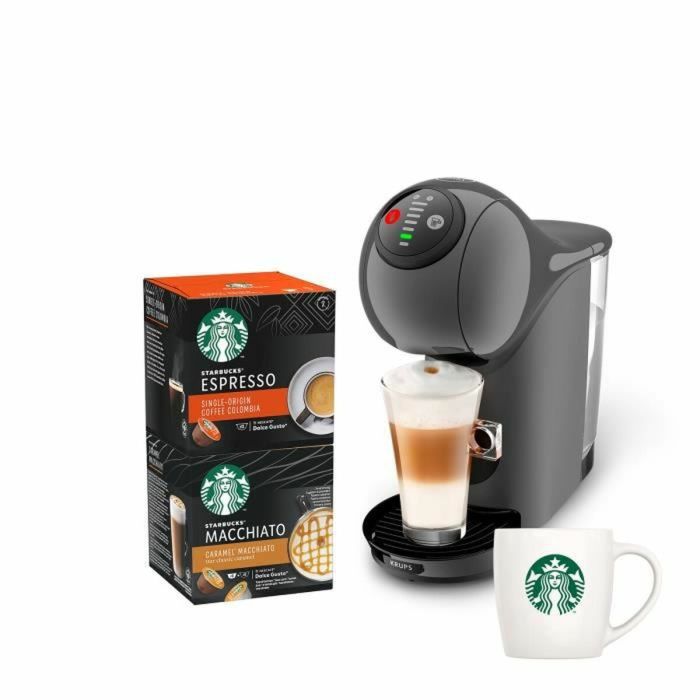 Cafetera de Cápsulas Krups DOLCE GUSTO YY4893FD 1500 W 4 Cafetera de Cápsulas Krups DOLCE GUSTO YY4893FD 1500 W 4