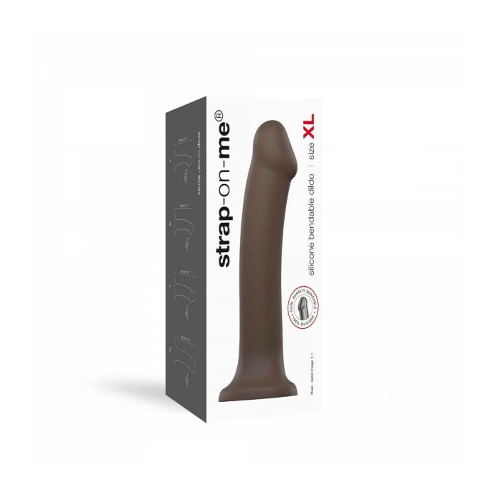 Dildo Strap-on-me 6013359 Chocolate XL 1