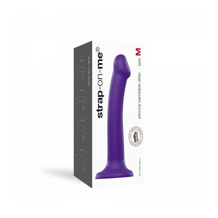 Masturbador Strap-on-me Semi-Realistic Dual Density Silicona Morado 1 Masturbador Strap-on-me Semi-Realistic Dual Density Silicona Morado 1