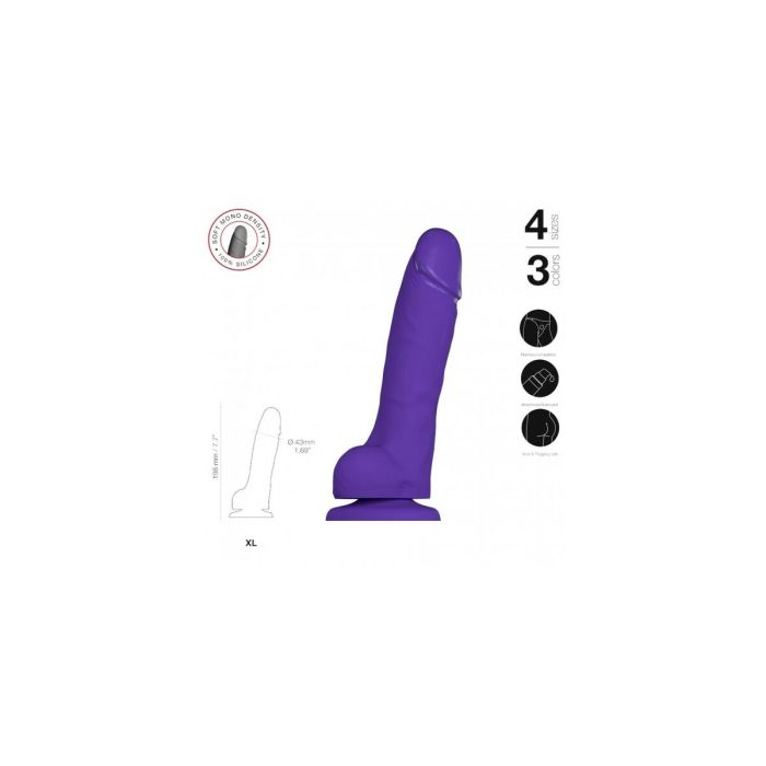 Dildo Strap-on-me 6015926 Morado XL 3