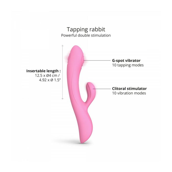 Vibrador Doble Estimulación Love to Love Rosa 3