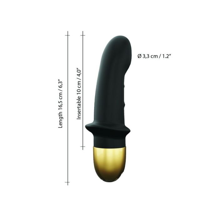 Vibrador Dorcel DOR194-SCHWARZ Negro 1