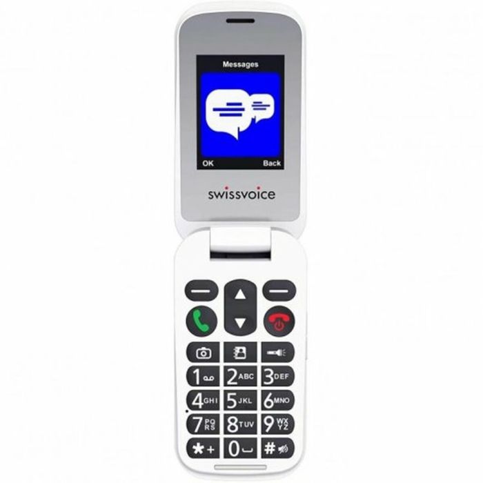Teléfono Móvil para Mayores Swissvoice S24 2G 1 Teléfono Móvil para Mayores Swissvoice S24 2G 1