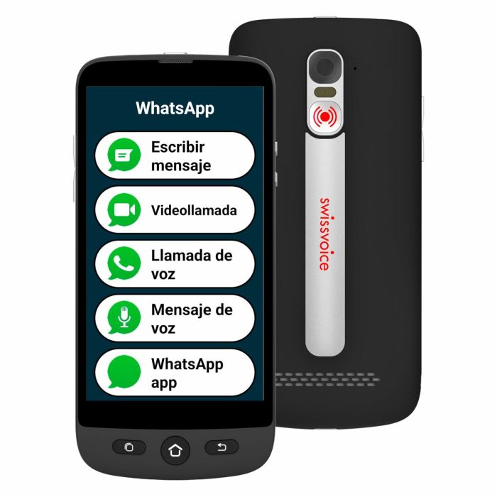 Smartphone Swiss Voice S510-M 5" 2 GB RAM 16 GB Negro 4