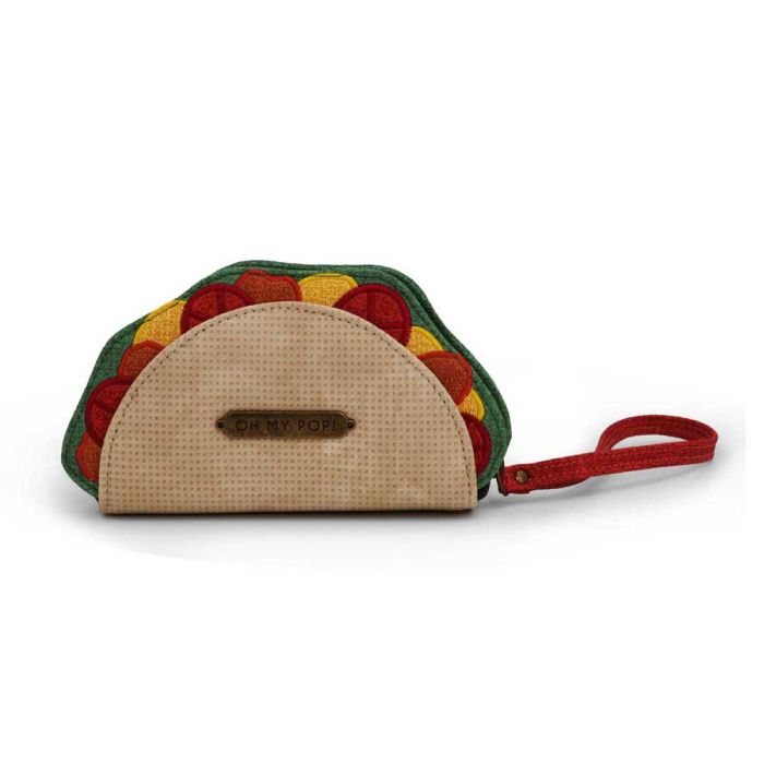 Monedero Tex Taco Oh My Pop! Beige 3