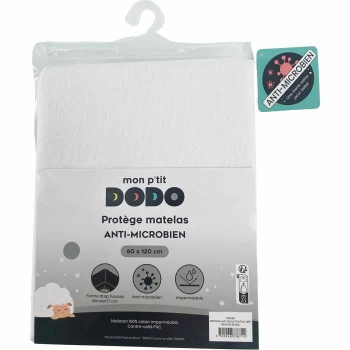 Protector de Cuna P'TIT DODO BABY Blanco 60 x 120 cm 1