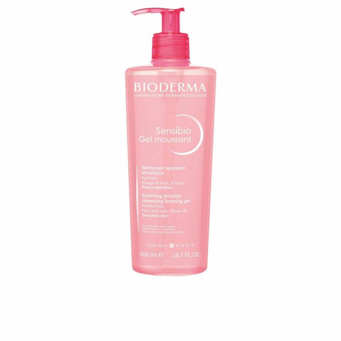 Gel Limpiador Facial Bioderma Sensibio 500 ml 2