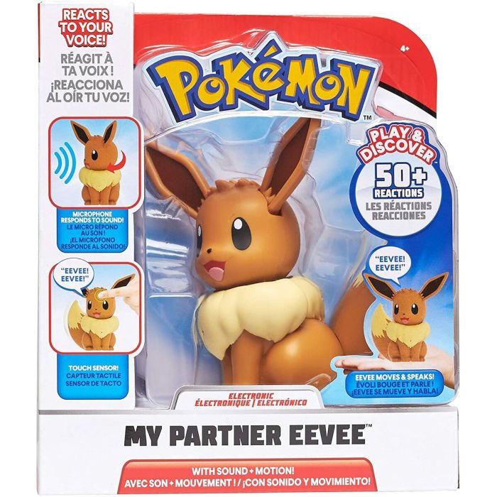 Juguete Interactivo Pokémon My Partner Eevee 3