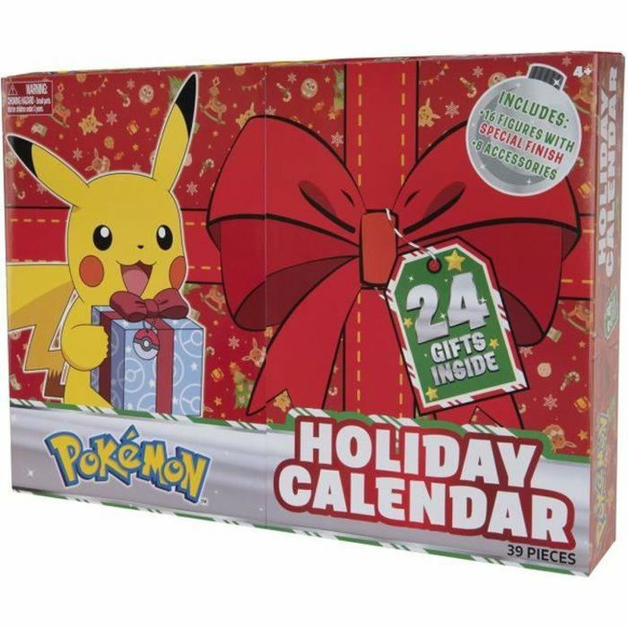 Calendario de Adviento Bandai Pokémon 39 Piezas
