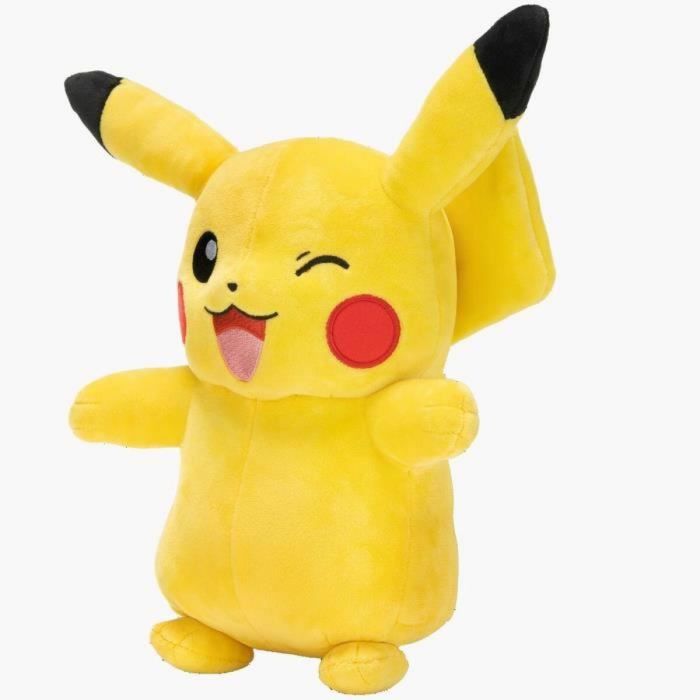 Peluche Bandai Pokemon Pikachu Amarillo 30 cm