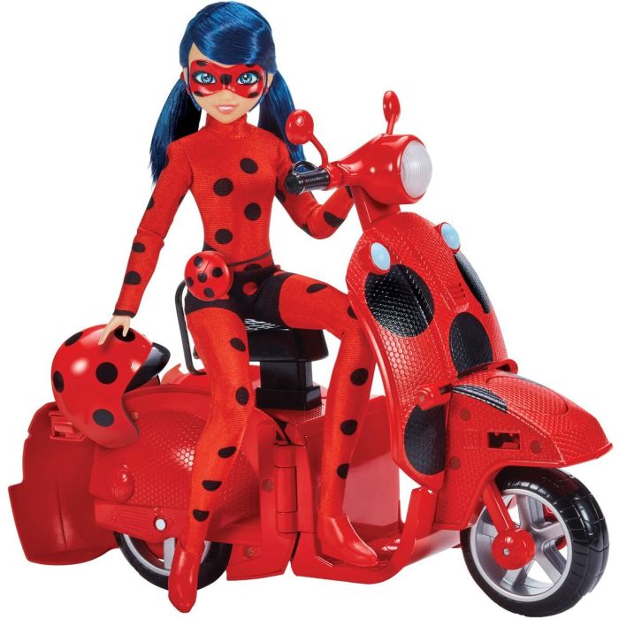 Figura de Acción Miraculous: Tales of Ladybug & Cat Noir Motocicleta 5