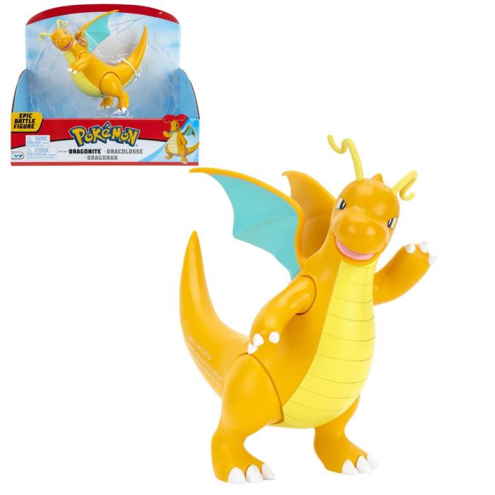 Figura Articulada Pokémon Dragonite 30 cm 4