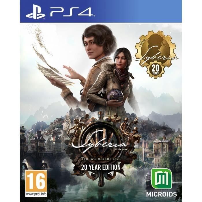 Syberia: El mundo anterior - Edición 20 años - Juego de PS4