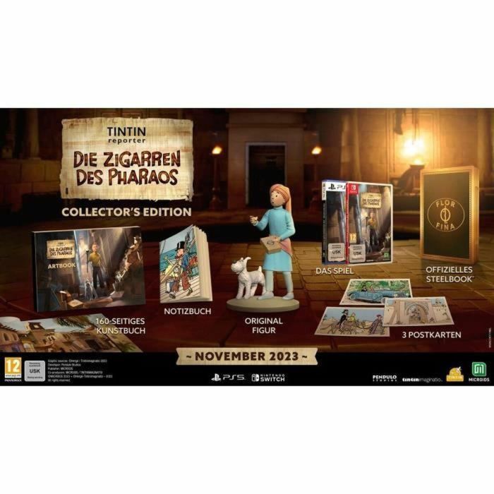 Videojuego para Switch Microids Tintin Reporter Les Cigares Du Pharaon Collector 4