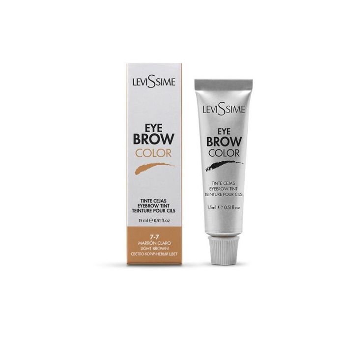 Eye Brow Color Tinte Cejas 7-7 Marrón Claro 15 mL Levissime