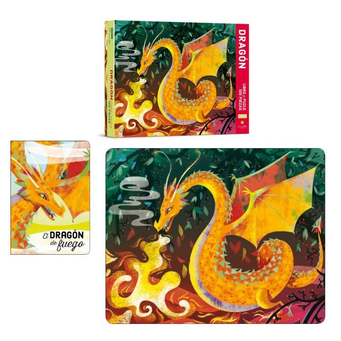 Puzzle 100 Piezas Dragon 12727 Manolito Books 2