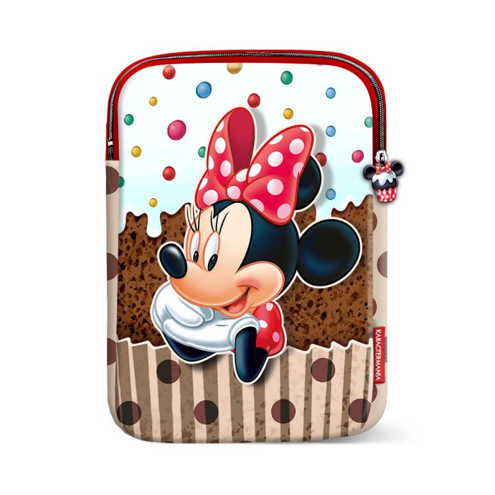 Funda para Tablet Muffin Disney Minnie Mouse Marrón