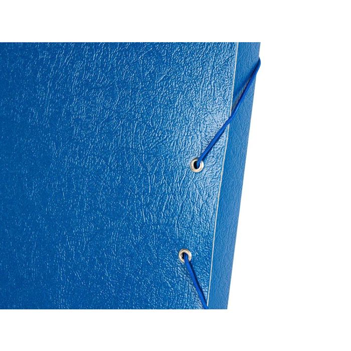 Carpeta Proyectos Liderpapel Folio Lomo 30 mm Carton Gofrado Azul 5