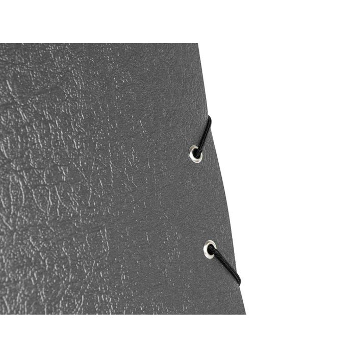 Carpeta Proyectos Liderpapel Folio Lomo 90 mm Carton Gofrado Gris 2