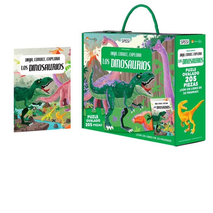 Puzzle 205 Piezas Dinosaurios 69717 Manolito Books 1